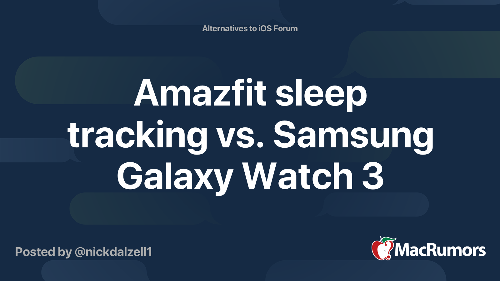 Sleep tracking galaxy online watch 3