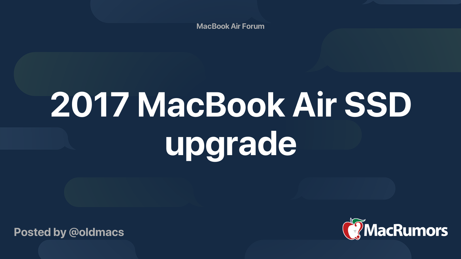 Macbook air 2017 on sale upgrades