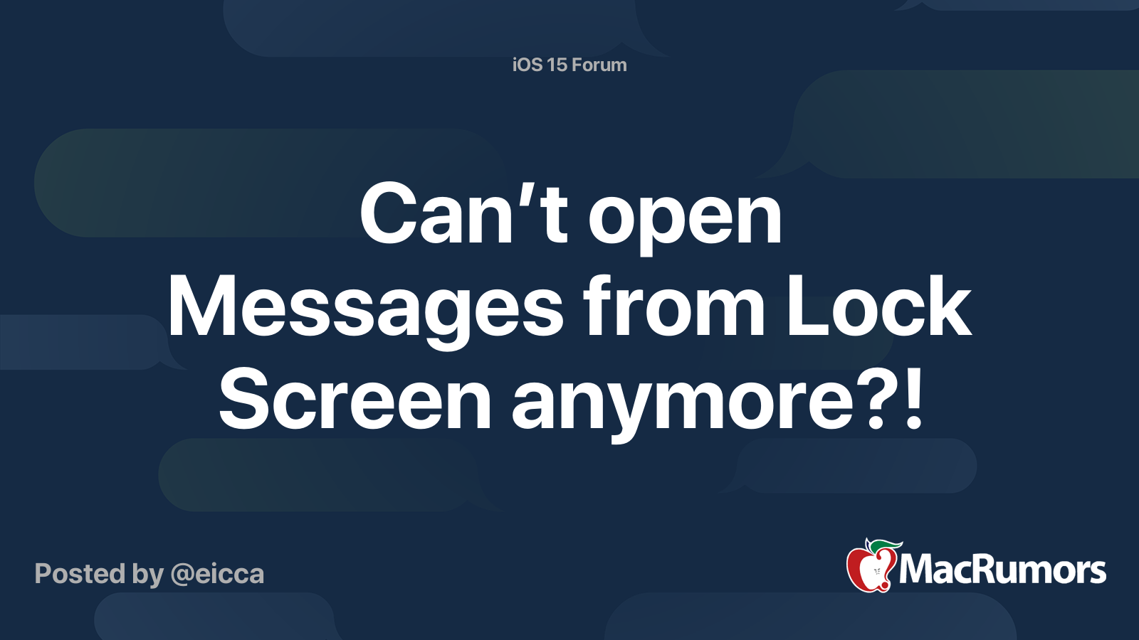 can-t-open-messages-from-lock-screen-anymore-macrumors-forums