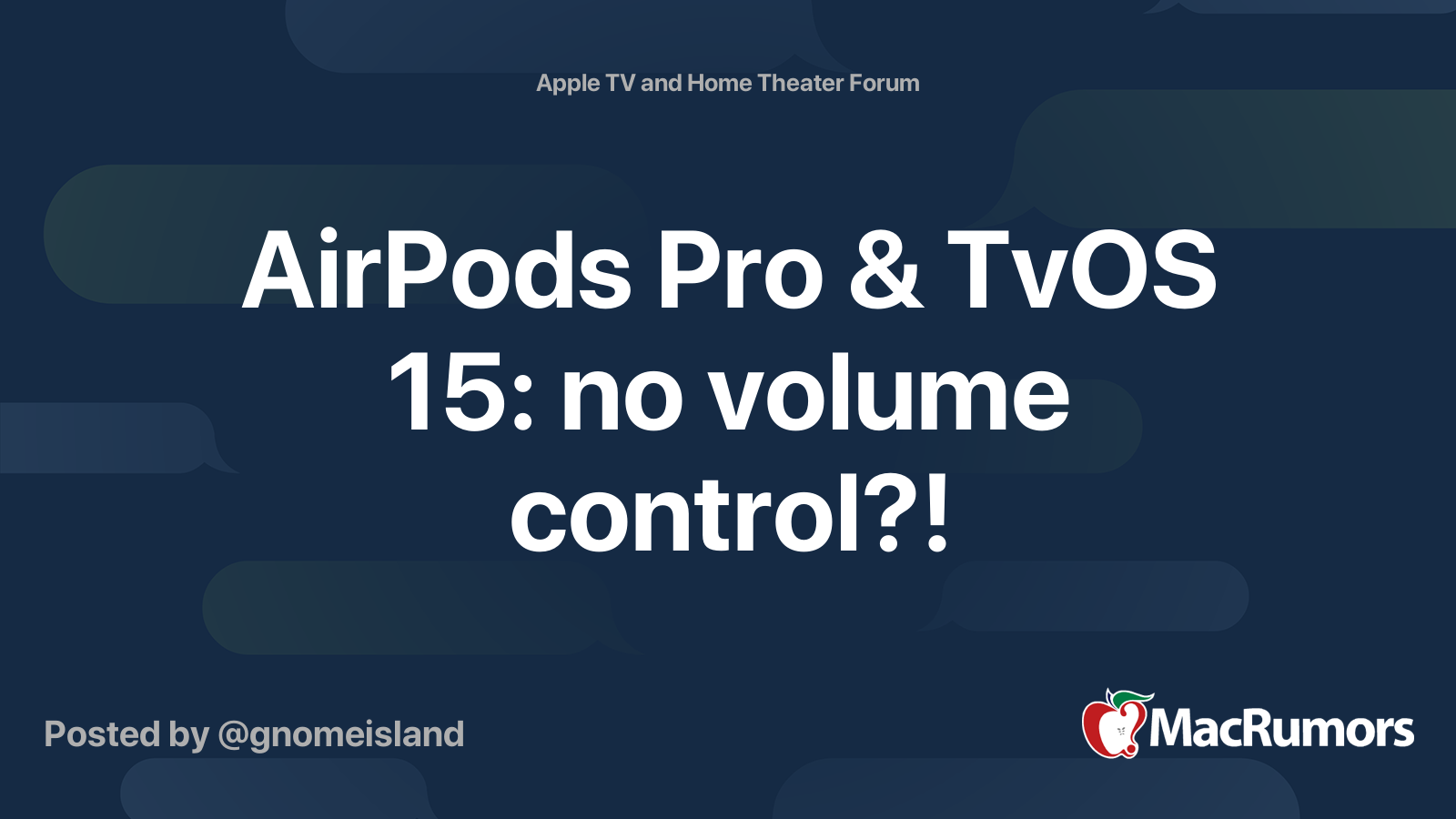 Airpods apple best sale tv volume