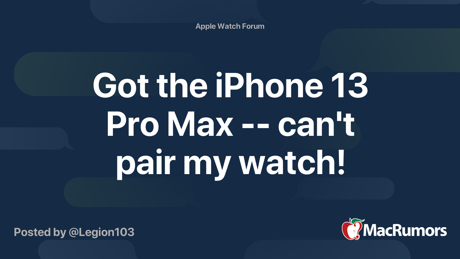 How to pair apple watch discount to iphone 12 pro max