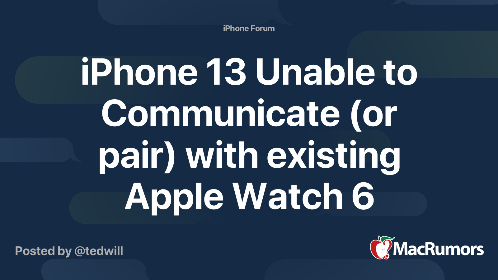 Apple watch unable hot sale to pair