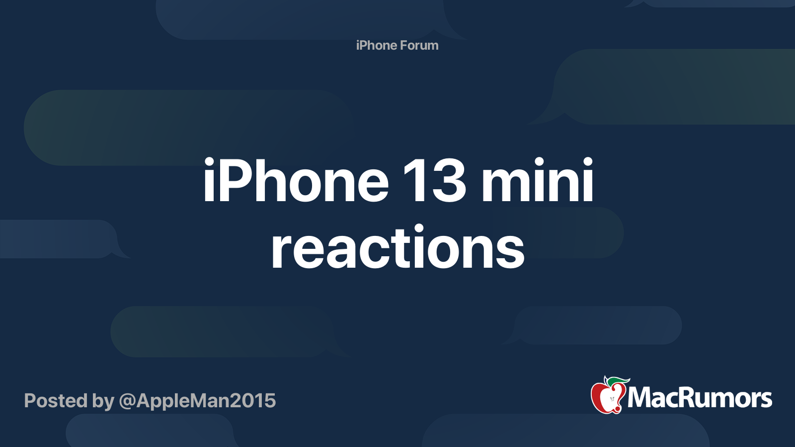 Iphone 13 Mini Reactions 