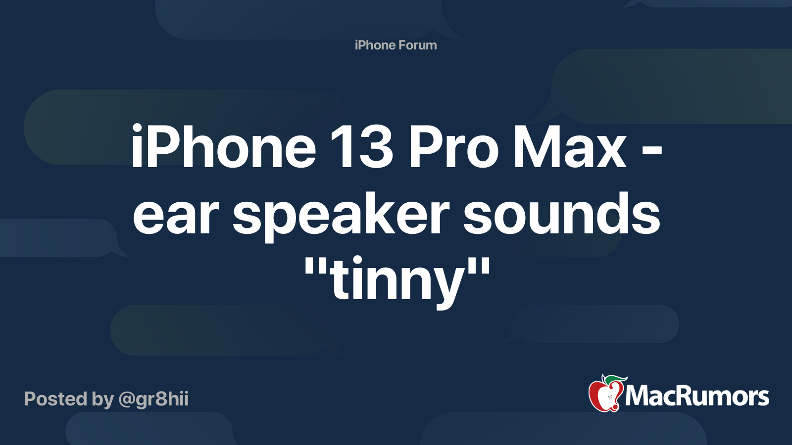 iphone 13 pro max sounds