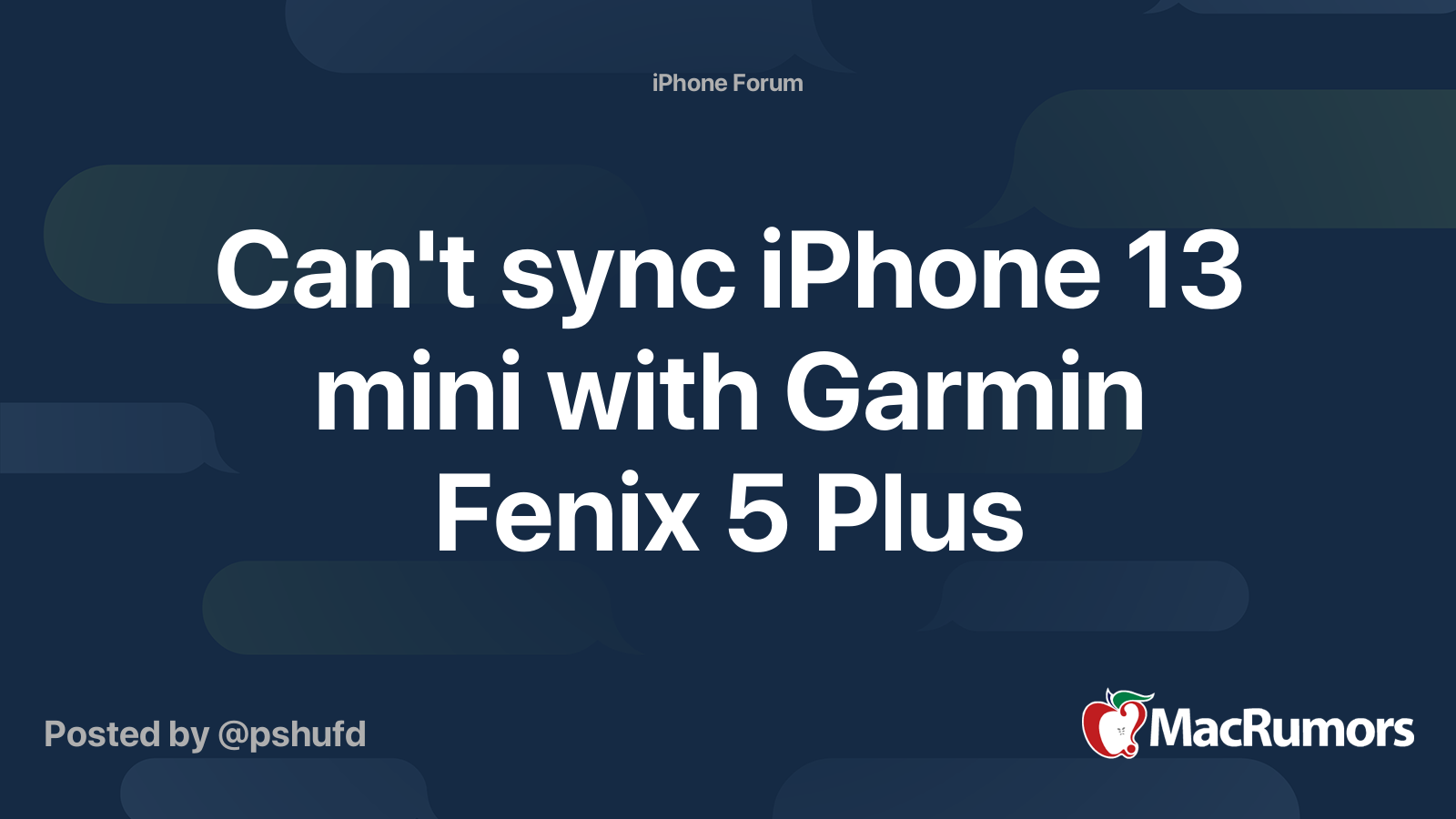 Fenix 5s plus store forum