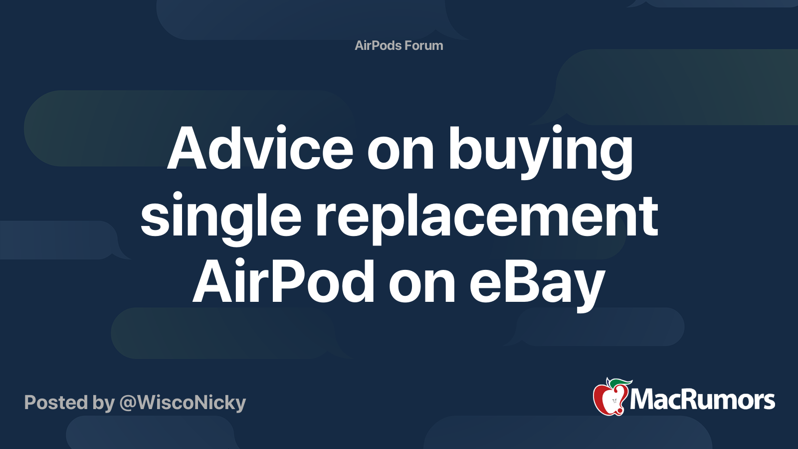 Buying single online airpod