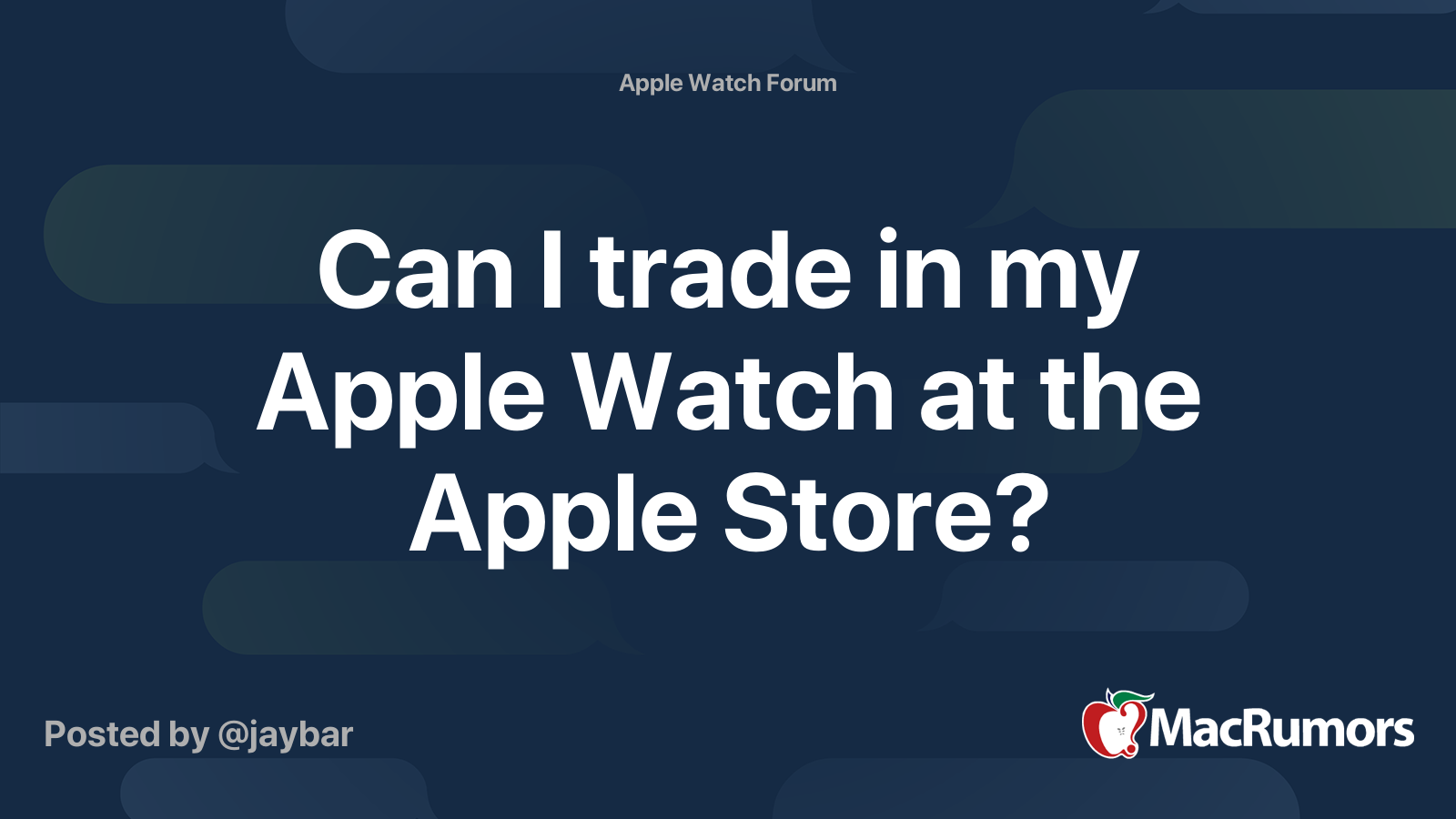 Trade in hotsell my iwatch