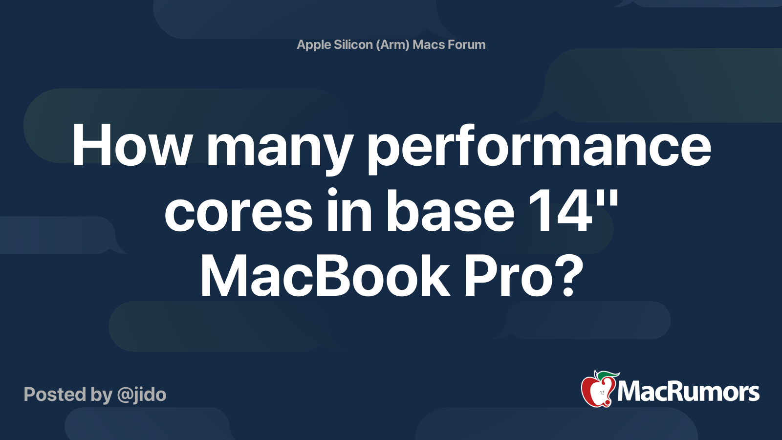 How many performance cores in base 14