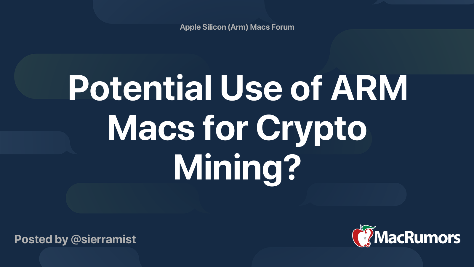 millons of macs mining crypto