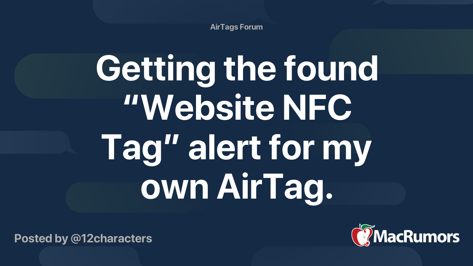 Watch out for unexpected NFC Tag alerts on your iPhone