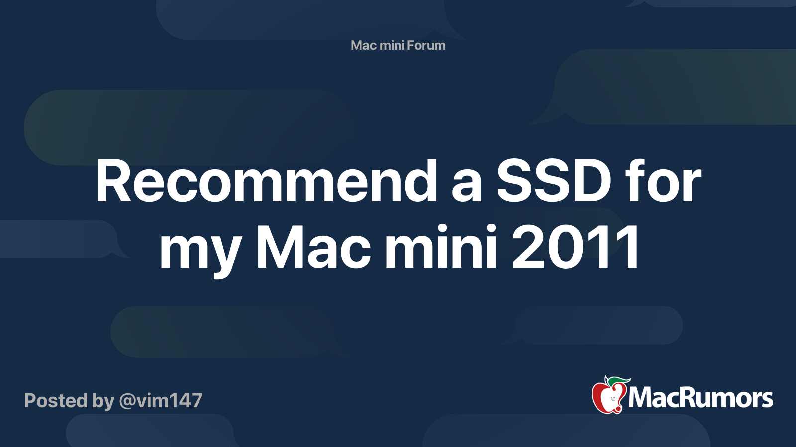 Mac mini 2011 ssd upgrade sale