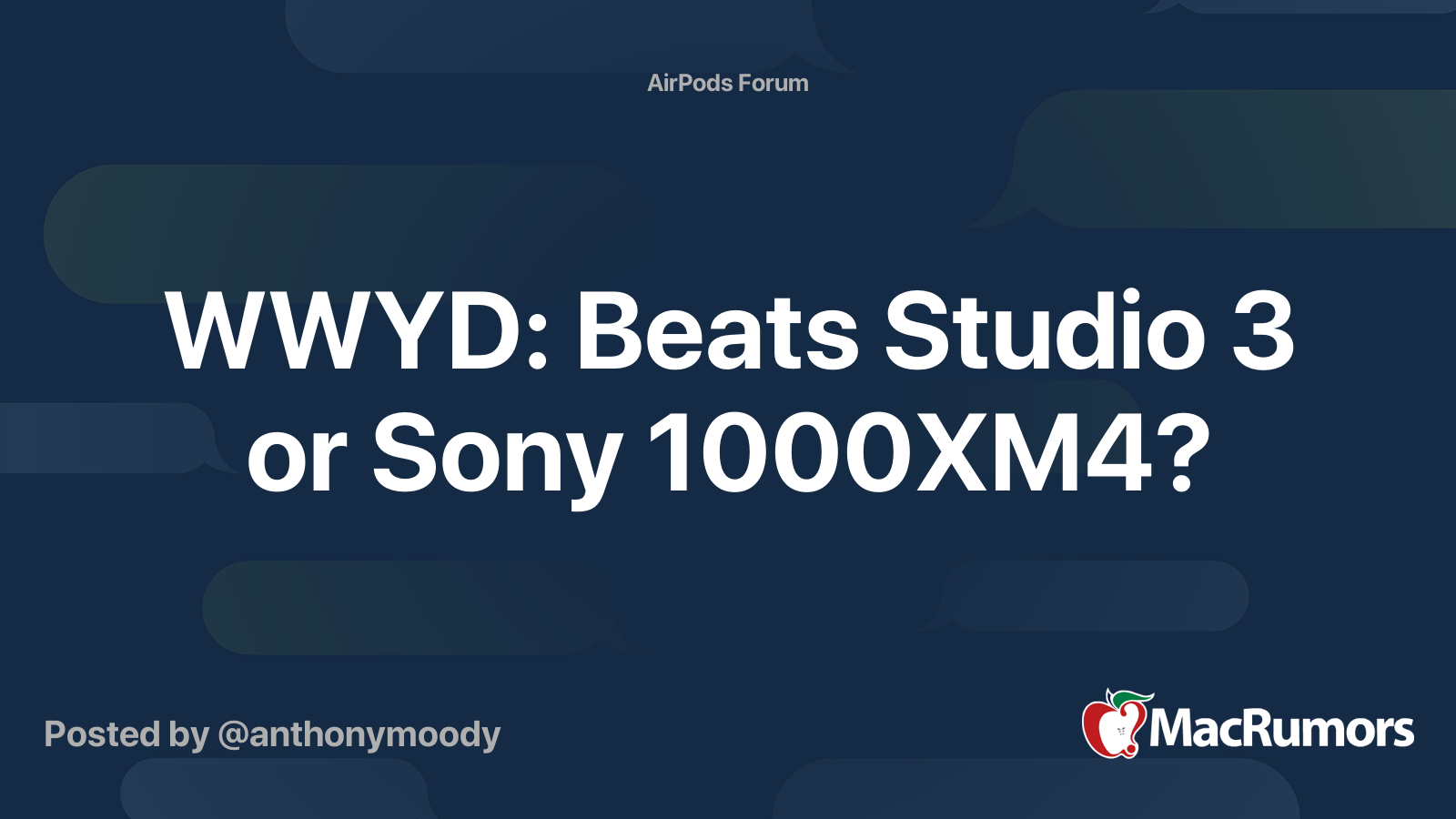 Beats studio 3 vs sony online 1000xm4