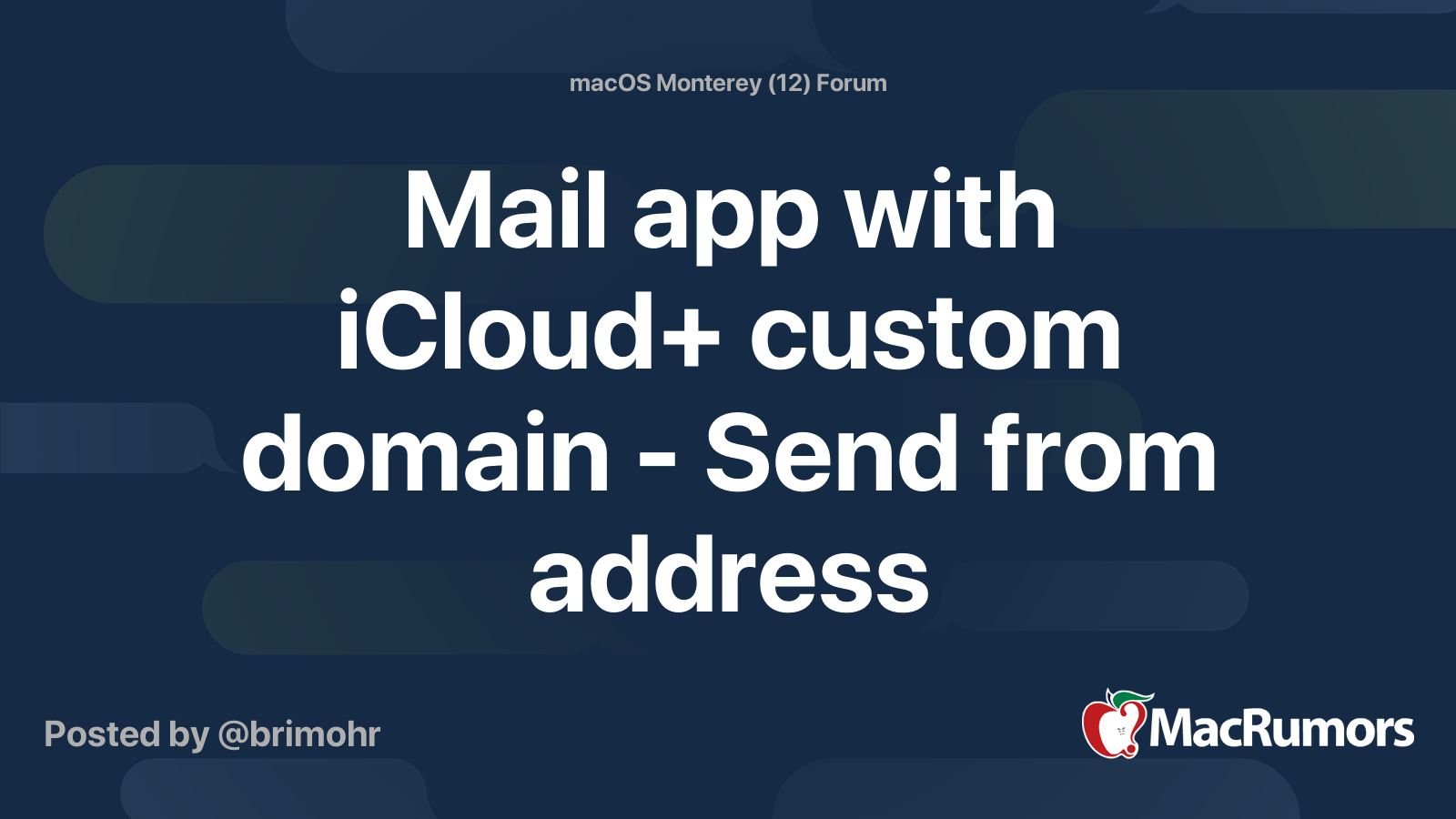 Setting Up a Custom Domain for iCloud Email - MacStories