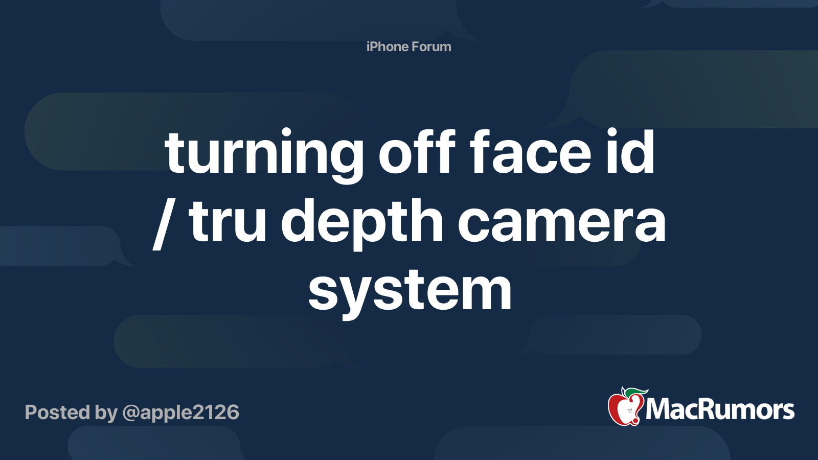 функция face id отключена обнаружена проблема с камерой truedepth