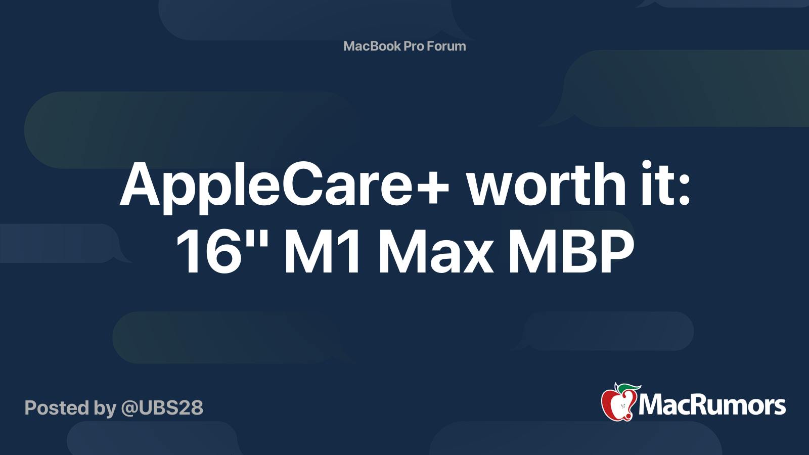 Applecare worth online it macbook pro