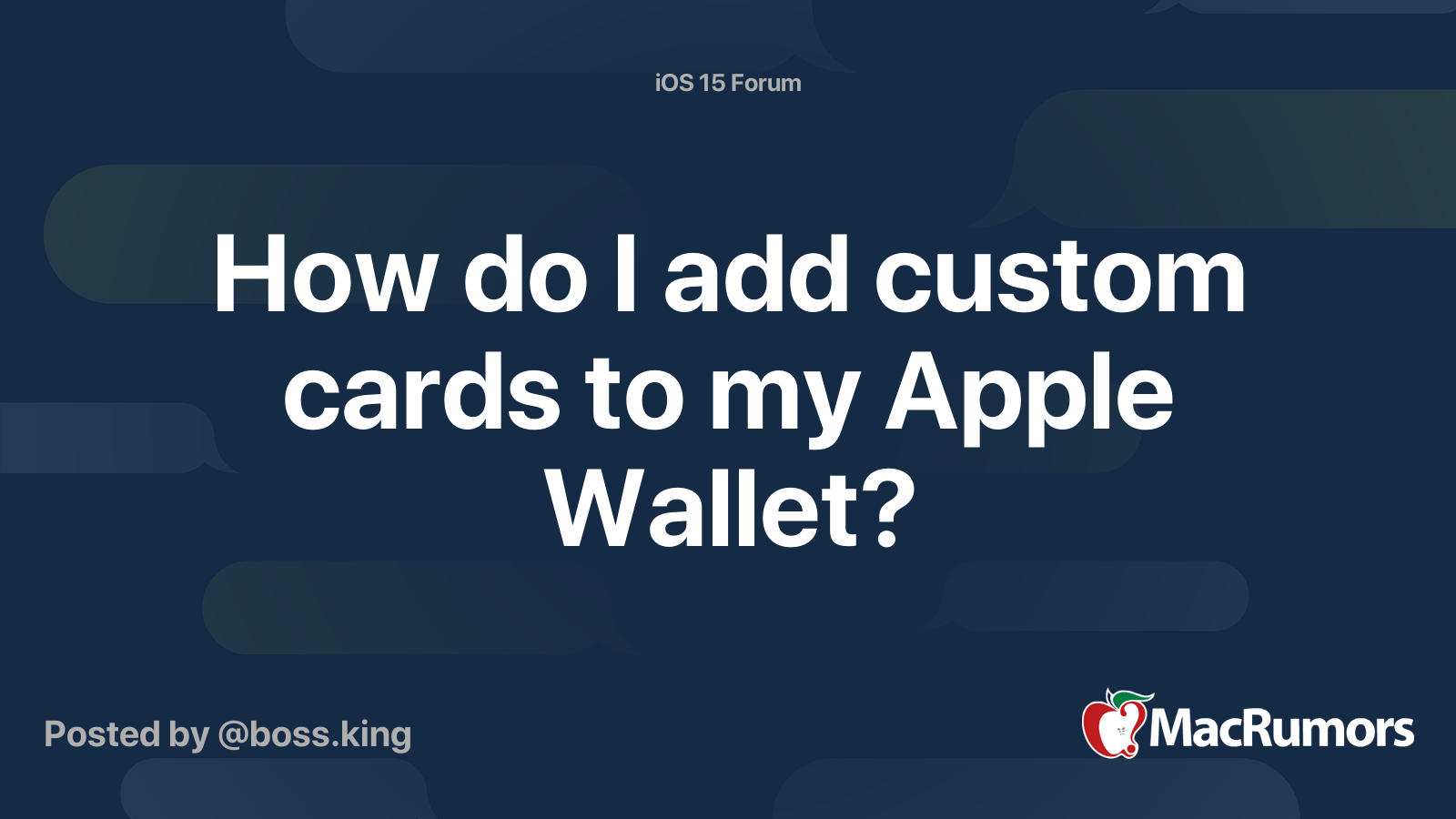 how-do-i-add-custom-cards-to-my-apple-wallet-macrumors-forums