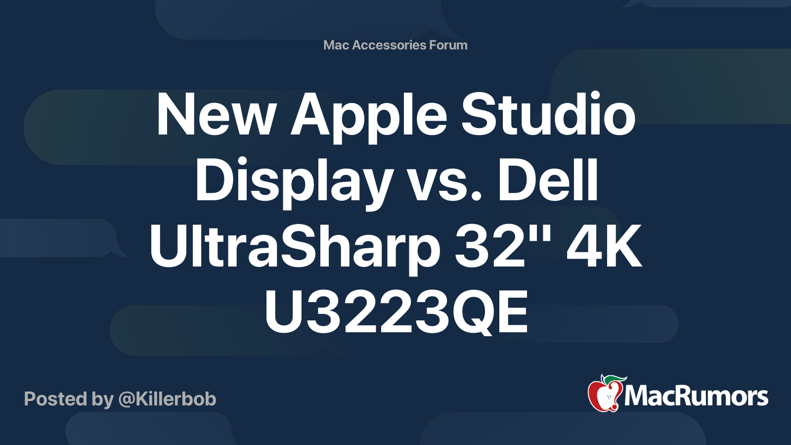 Que vaut le nouvel écran 27 de Dell face au Studio Display ?