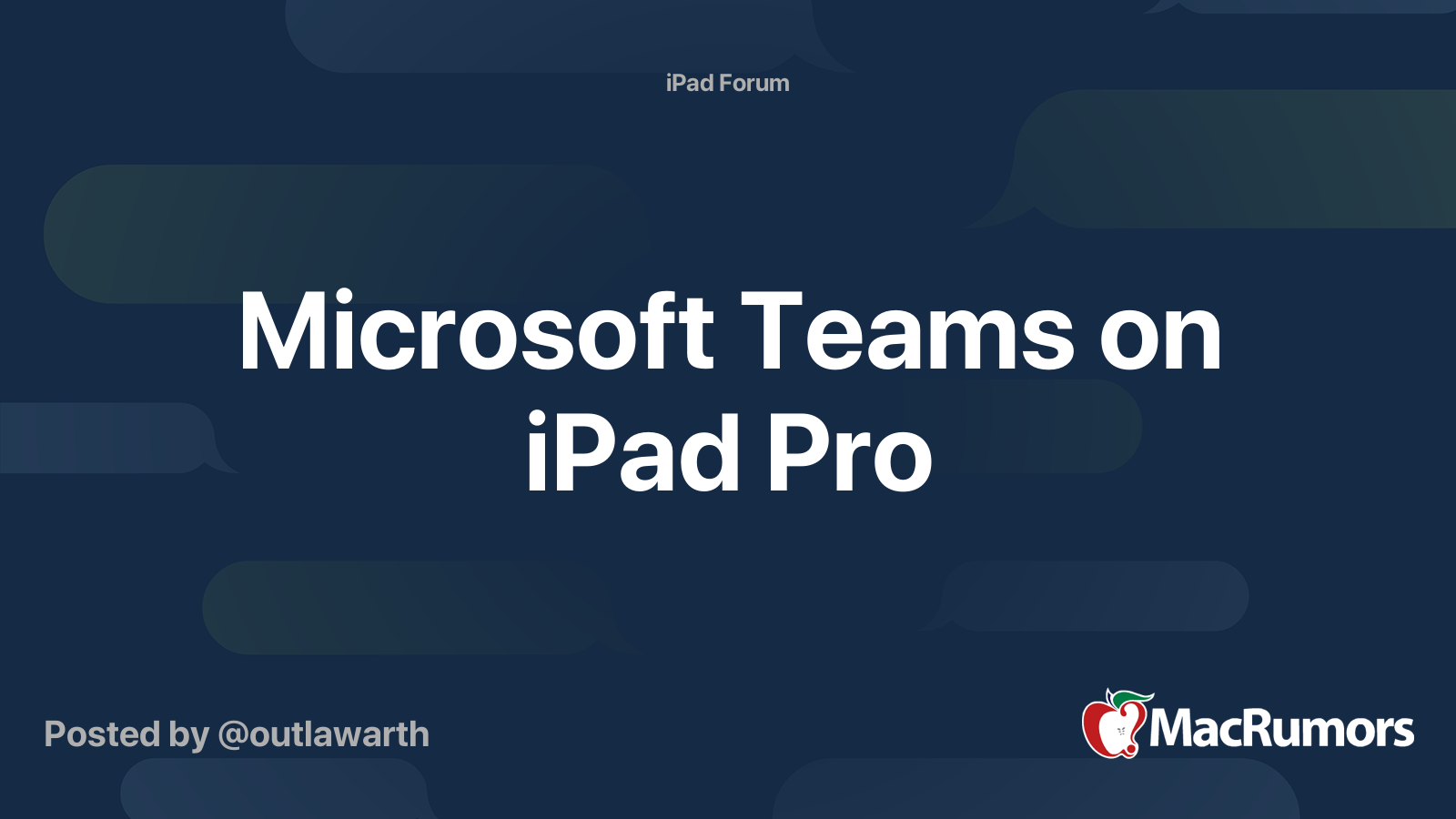 microsoft-teams-on-ipad-pro-macrumors-forums