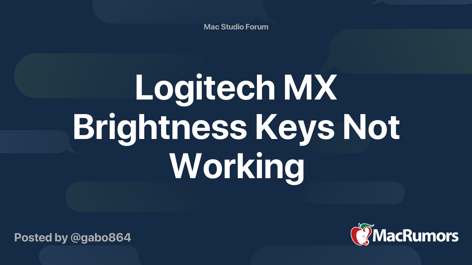 logitech-mx-brightness-keys-not-working-macrumors-forums