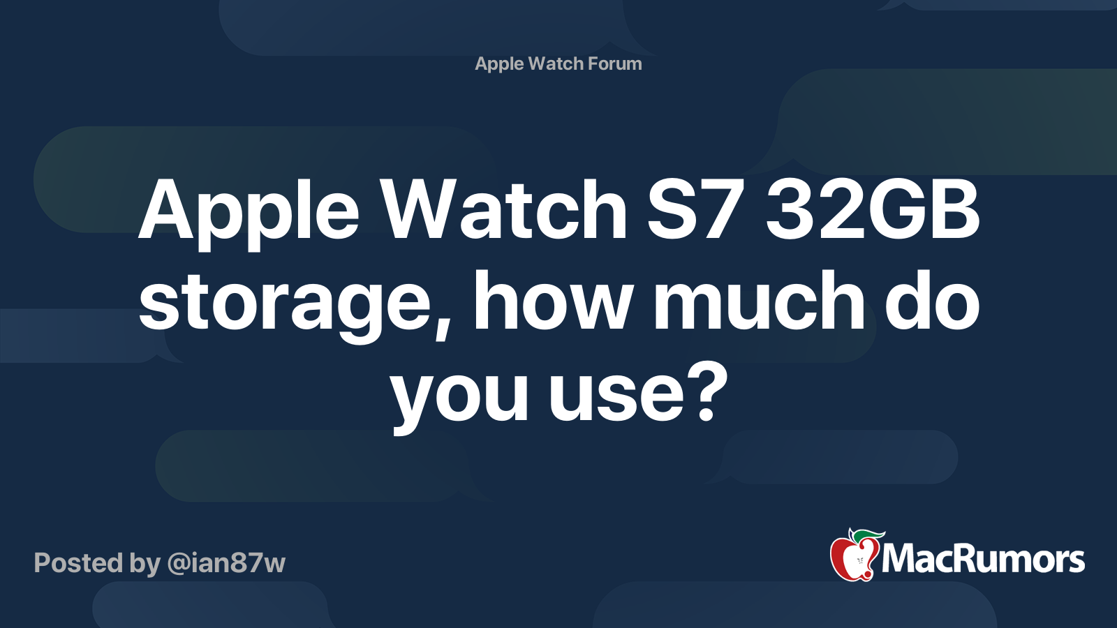 Apple watch gb storage hot sale