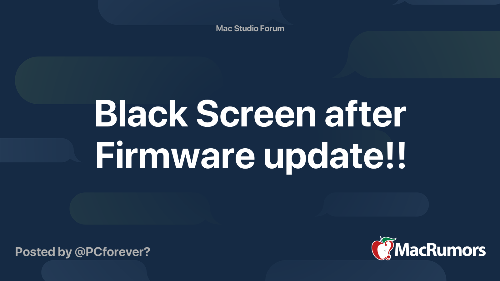 mac screen goes black during update