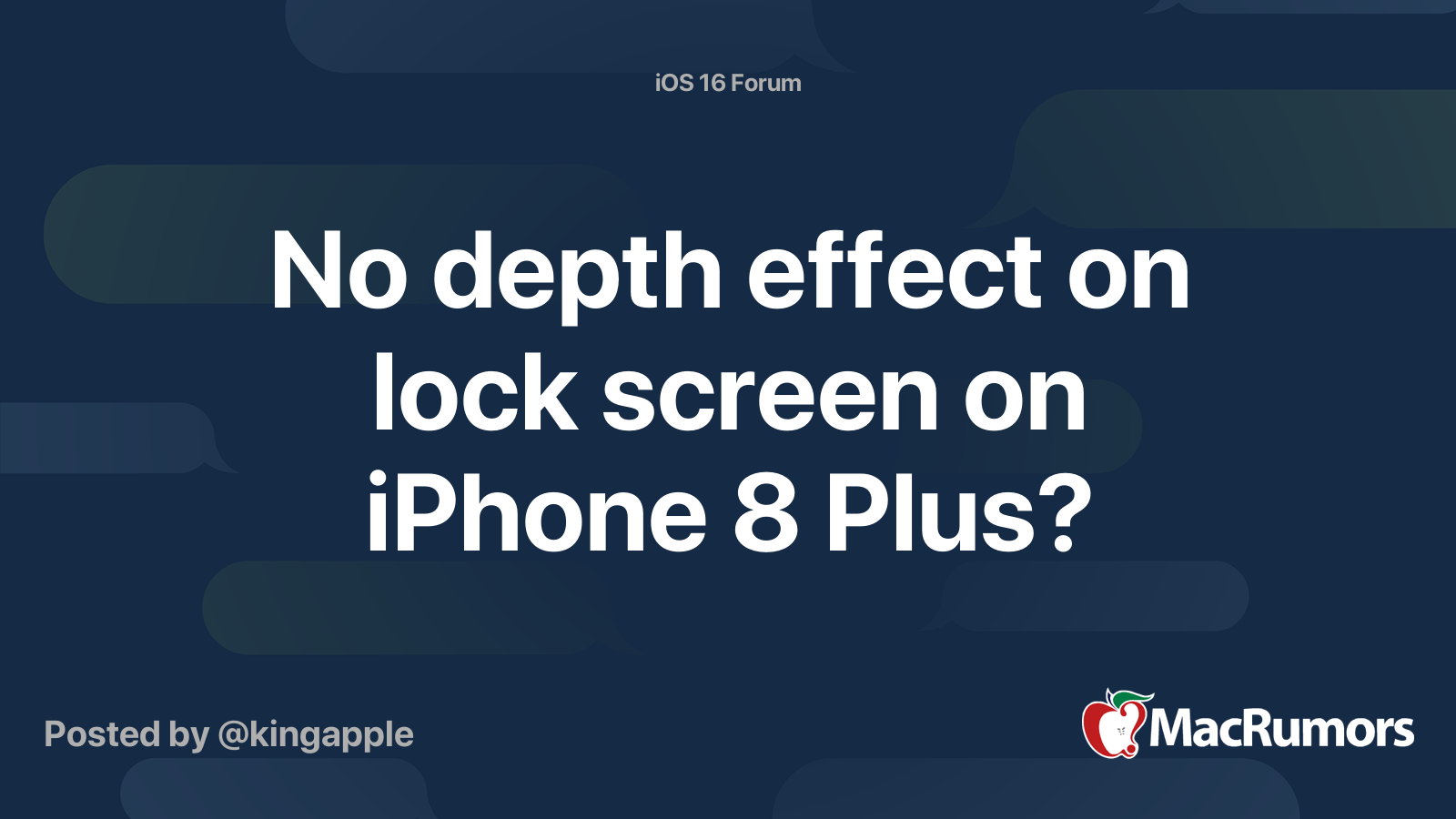 no-depth-effect-on-lock-screen-on-iphone-8-plus-macrumors-forums