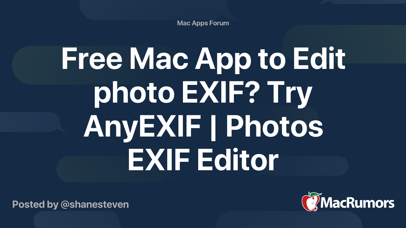 Exif Editor