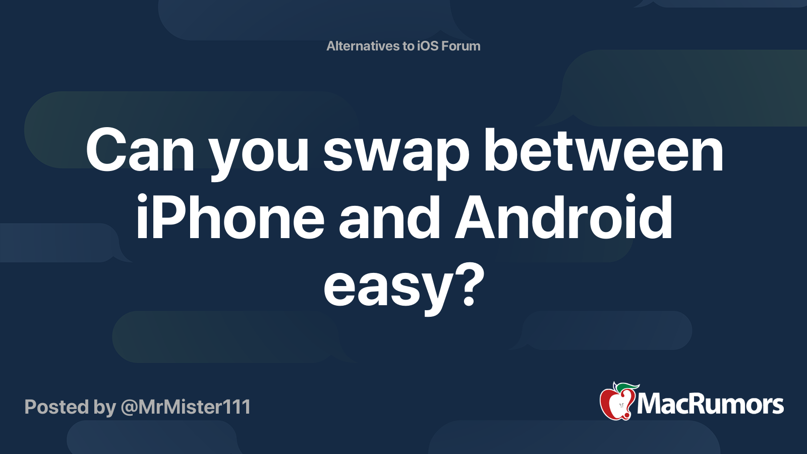 can-you-swap-between-iphone-and-android-easy-macrumors-forums