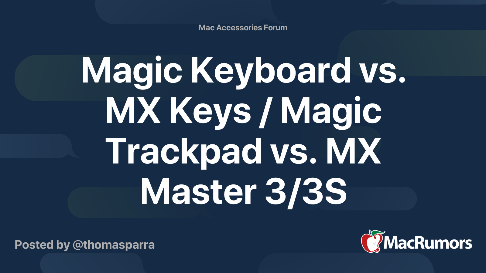 magic trackpad vs mx master 3