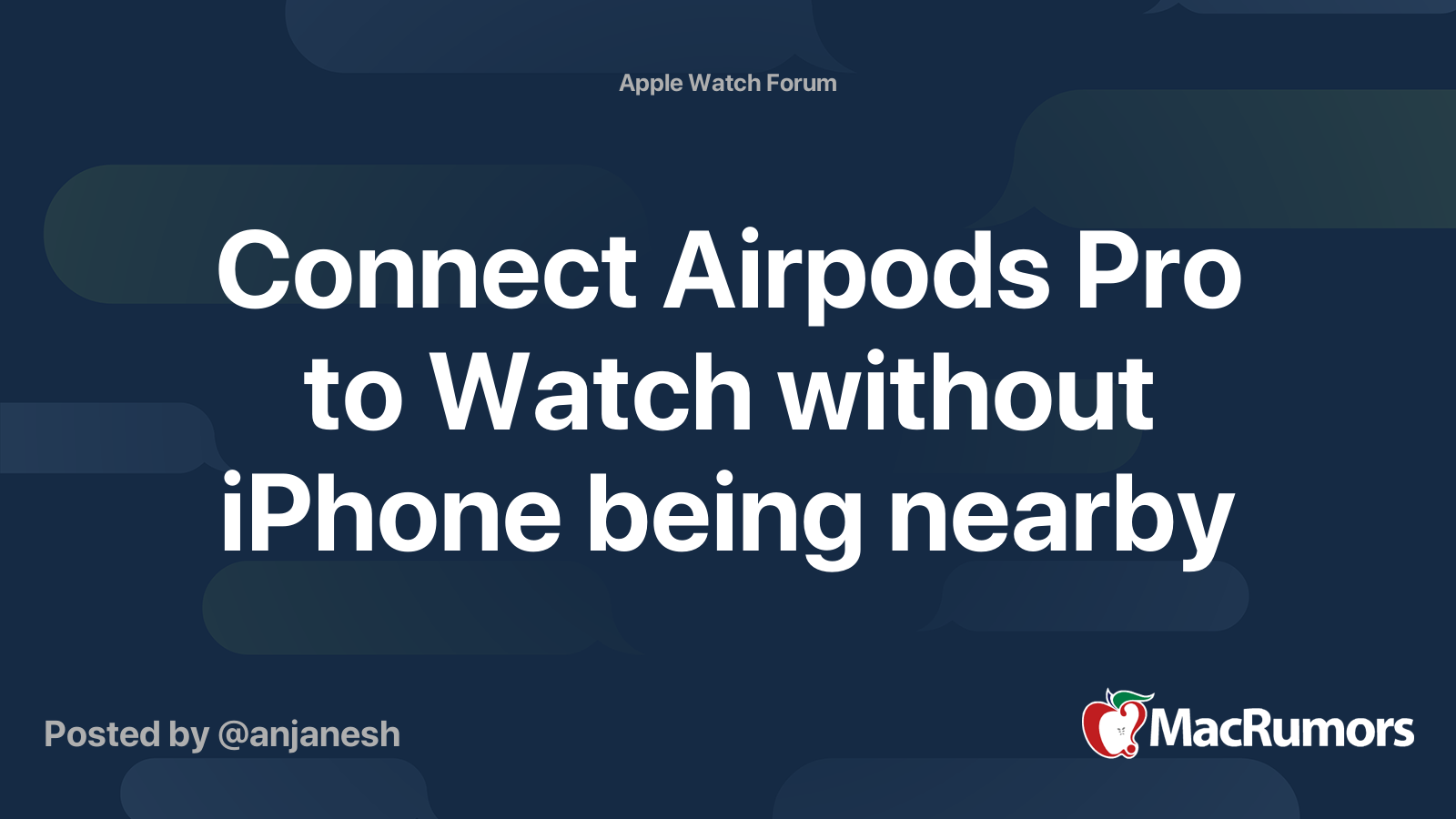 Can an apple hot sale watch connect to airpods