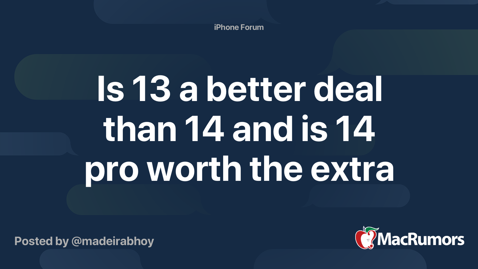 is-13-a-better-deal-than-14-and-is-14-pro-worth-the-extra-macrumors