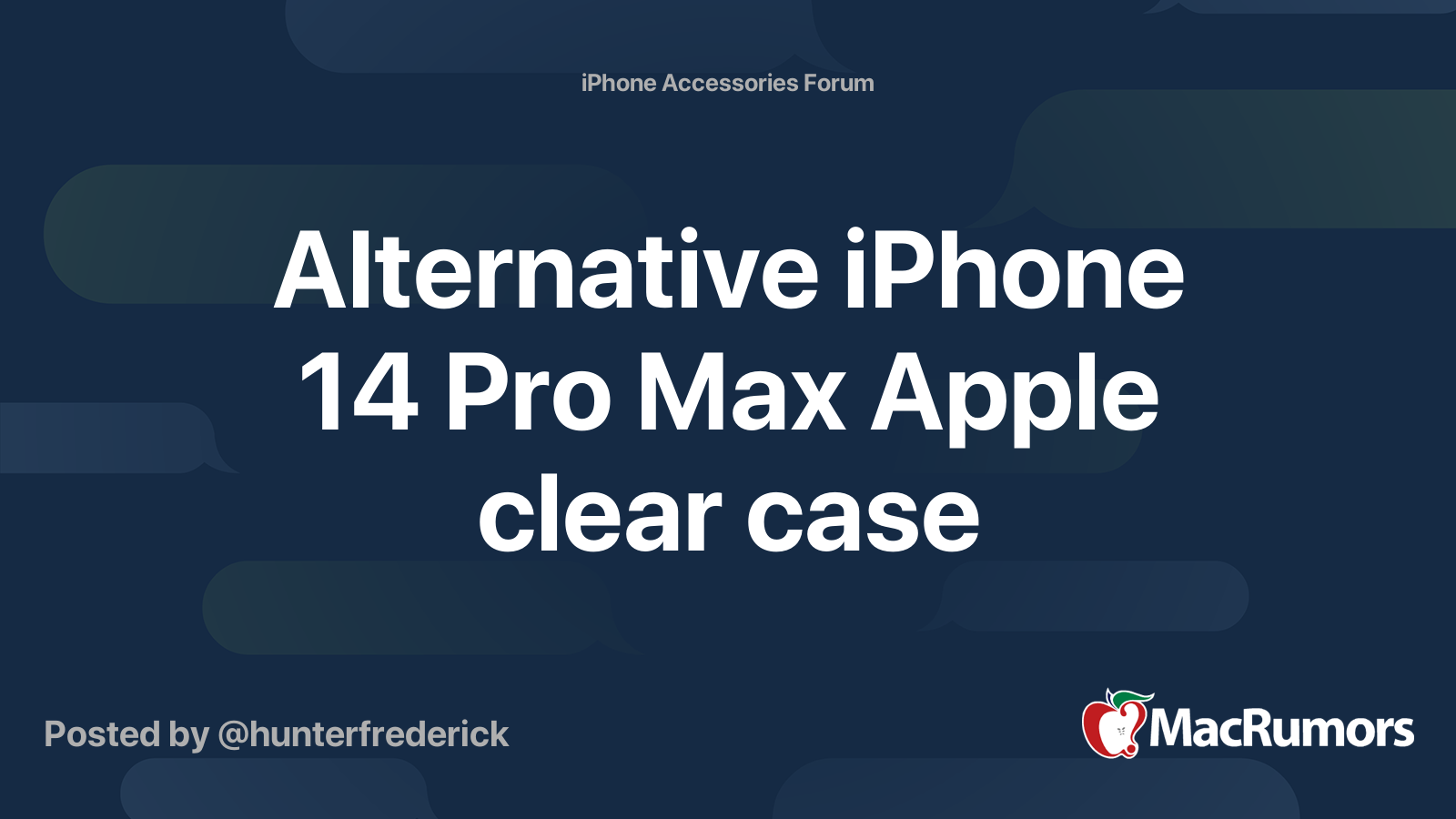 Perfect Alternative to the Original Apple Clear Case?