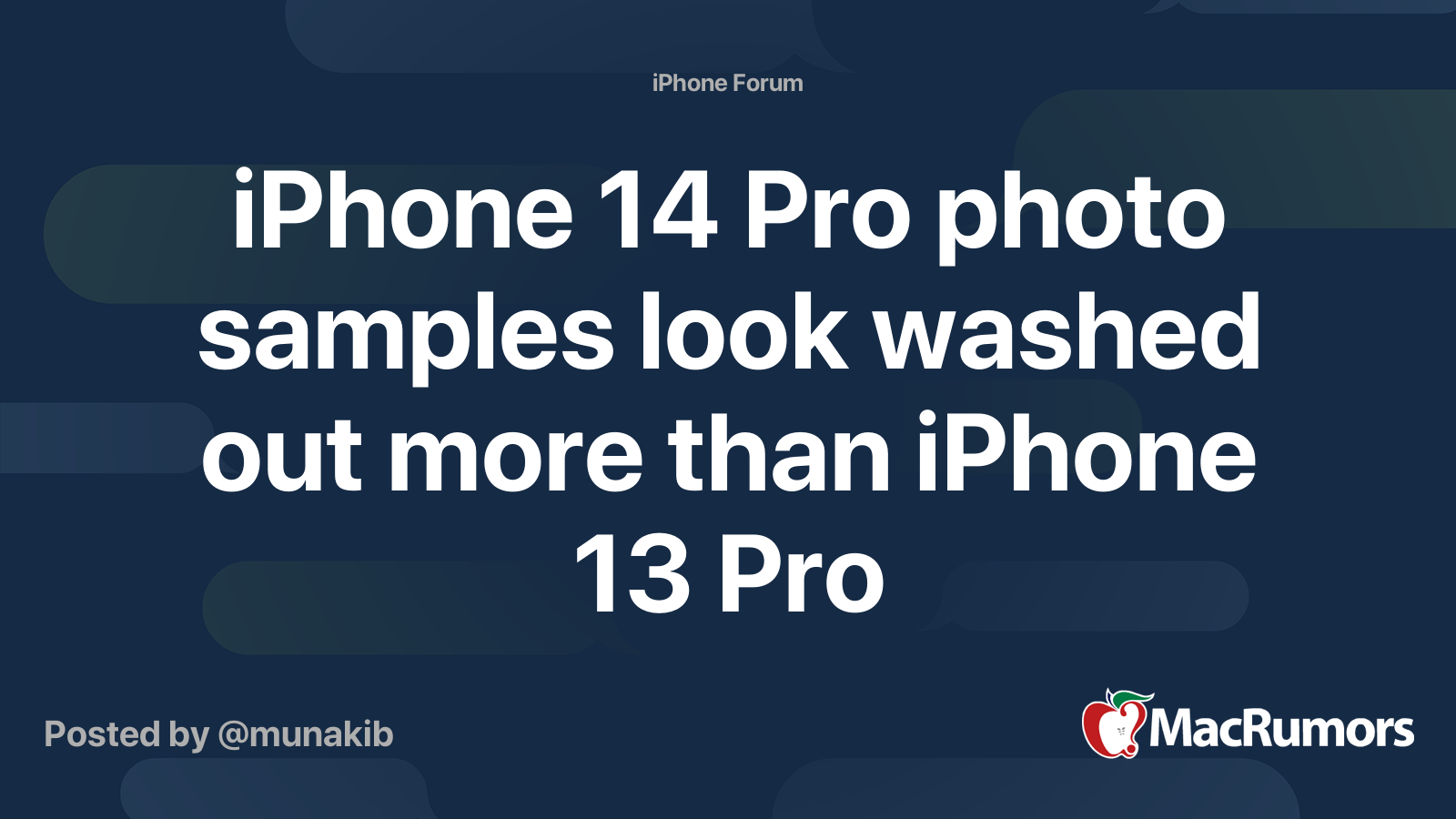 iPhone 14 Pro photo samples look washed out more than iPhone 13 Pro