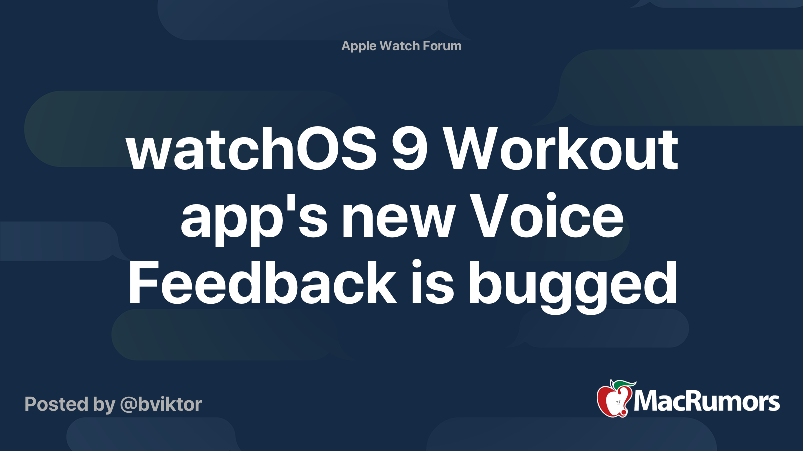 Apple watch discount workout voice feedback