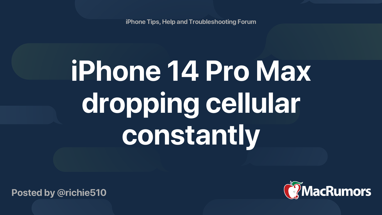 iphone 14 pro max no cellular service