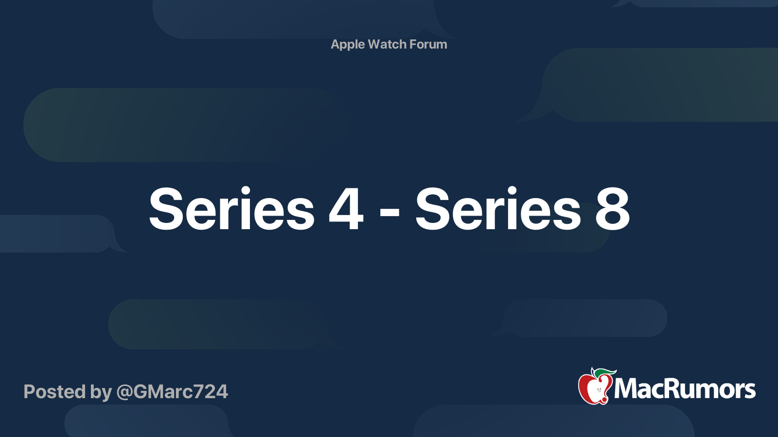 Apple watch cheap 4 forum