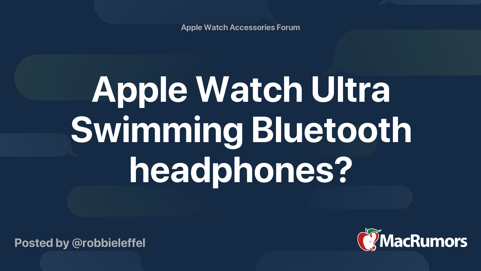 Apple watch 2024 swimming headphones