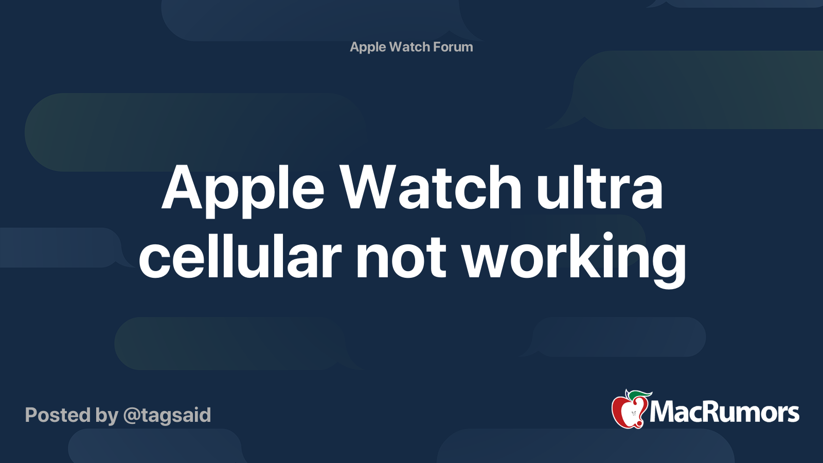 Cellular not in store use apple watch