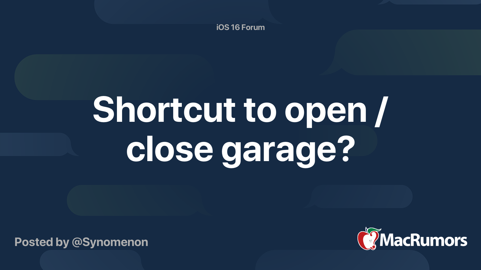 shortcut-to-open-close-garage-macrumors-forums