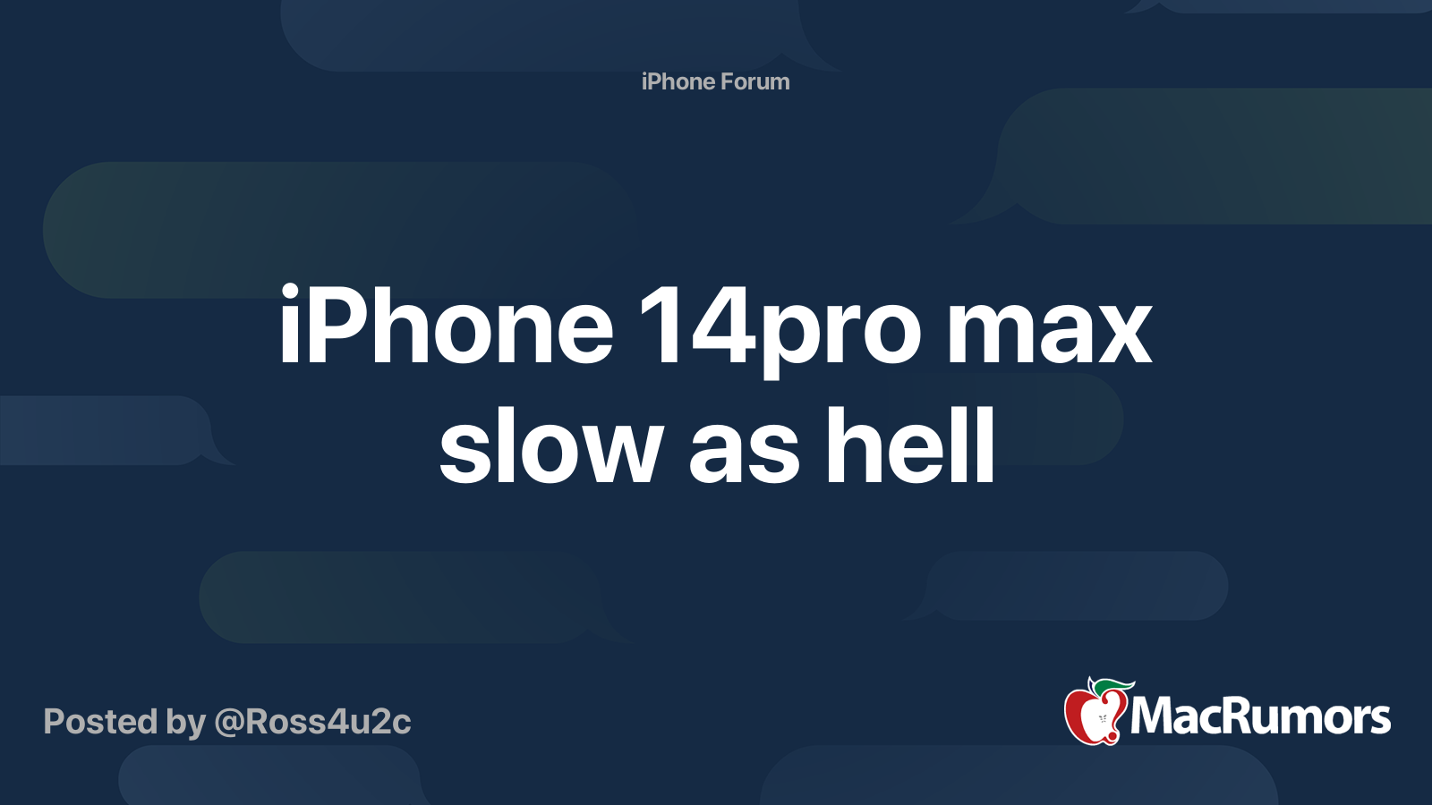 iphone 14 pro max slow internet connection