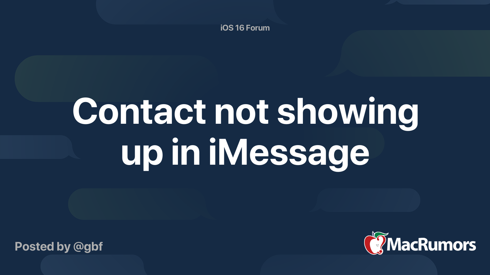 contact-not-showing-up-in-imessage-macrumors-forums