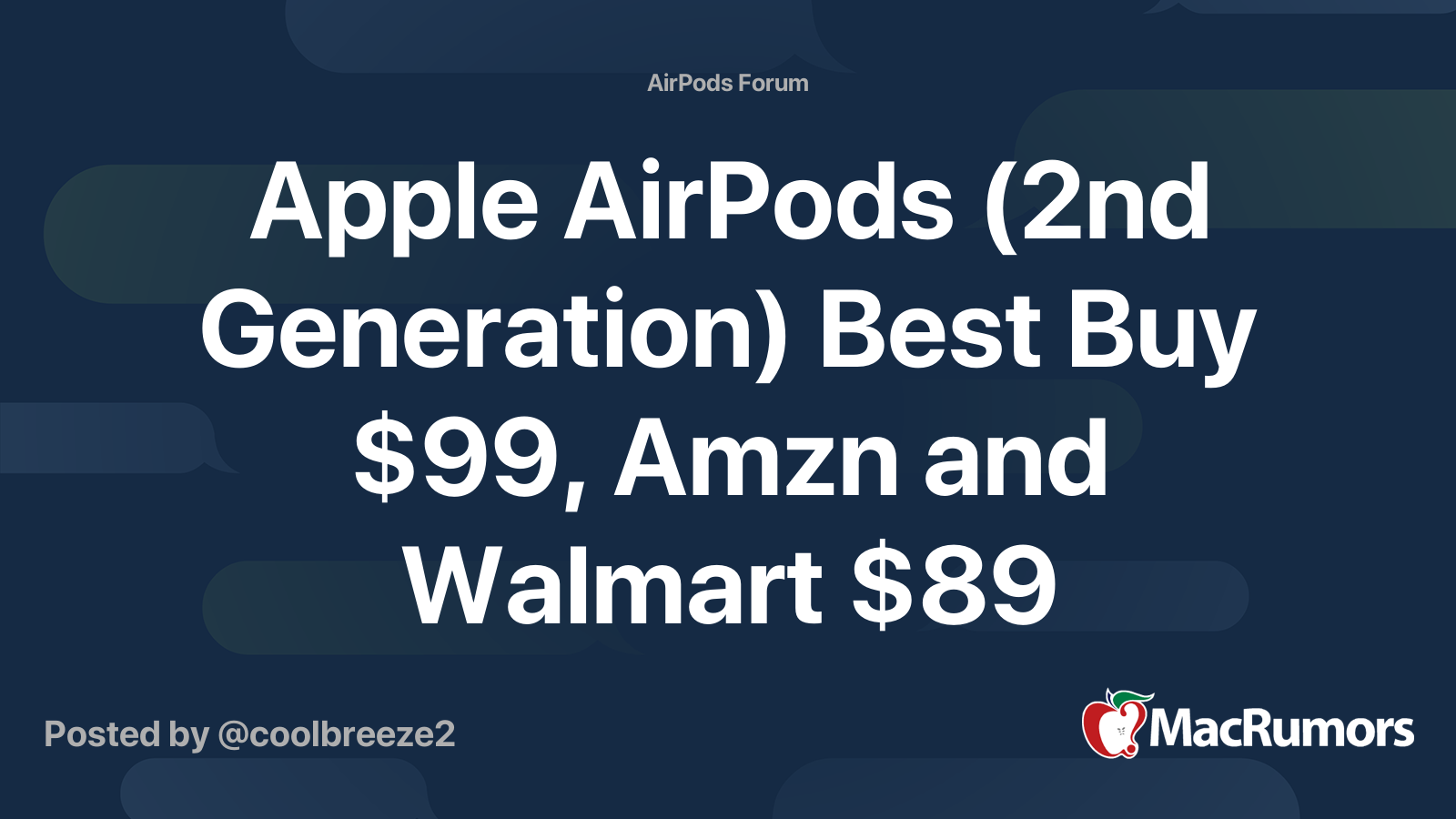 Walmart best sale airpods 99