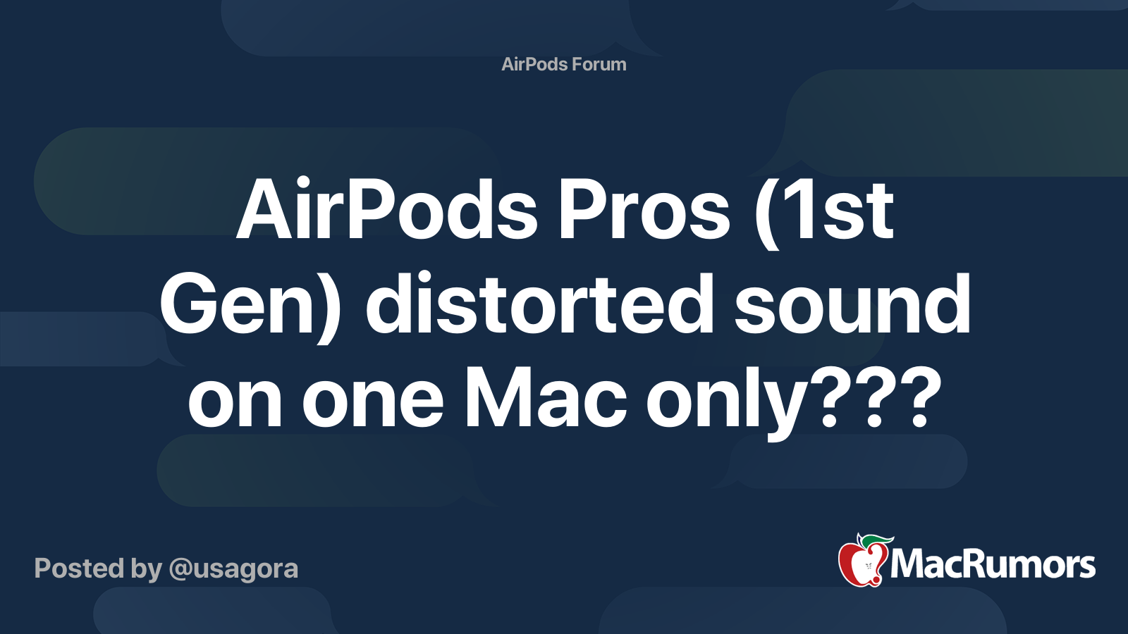 Airpods pro 2025 distorted sound