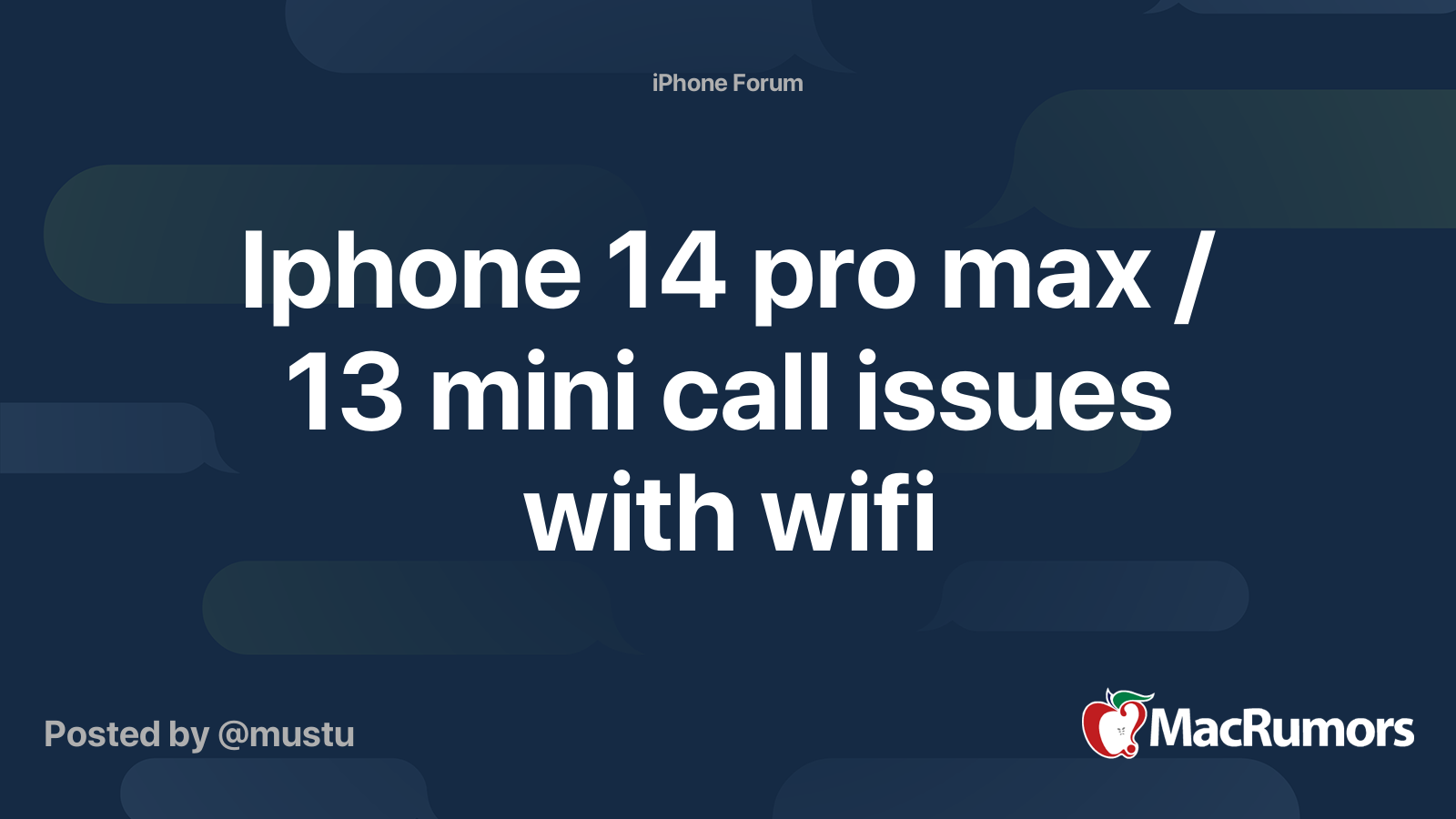 iphone 14 pro max call problems