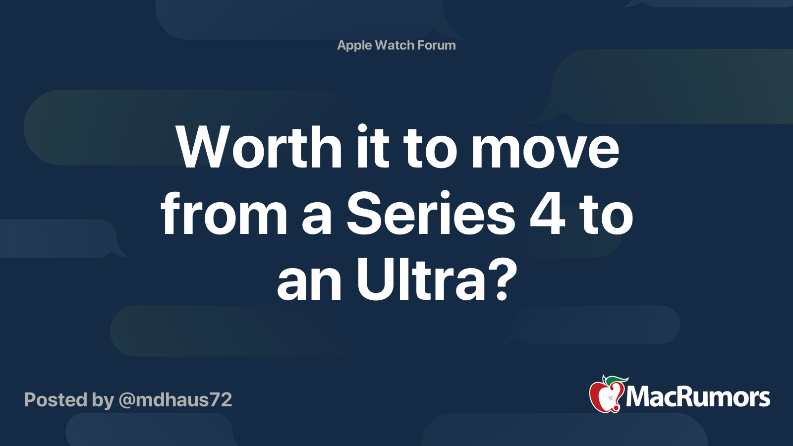 Apple watch store 4 forum