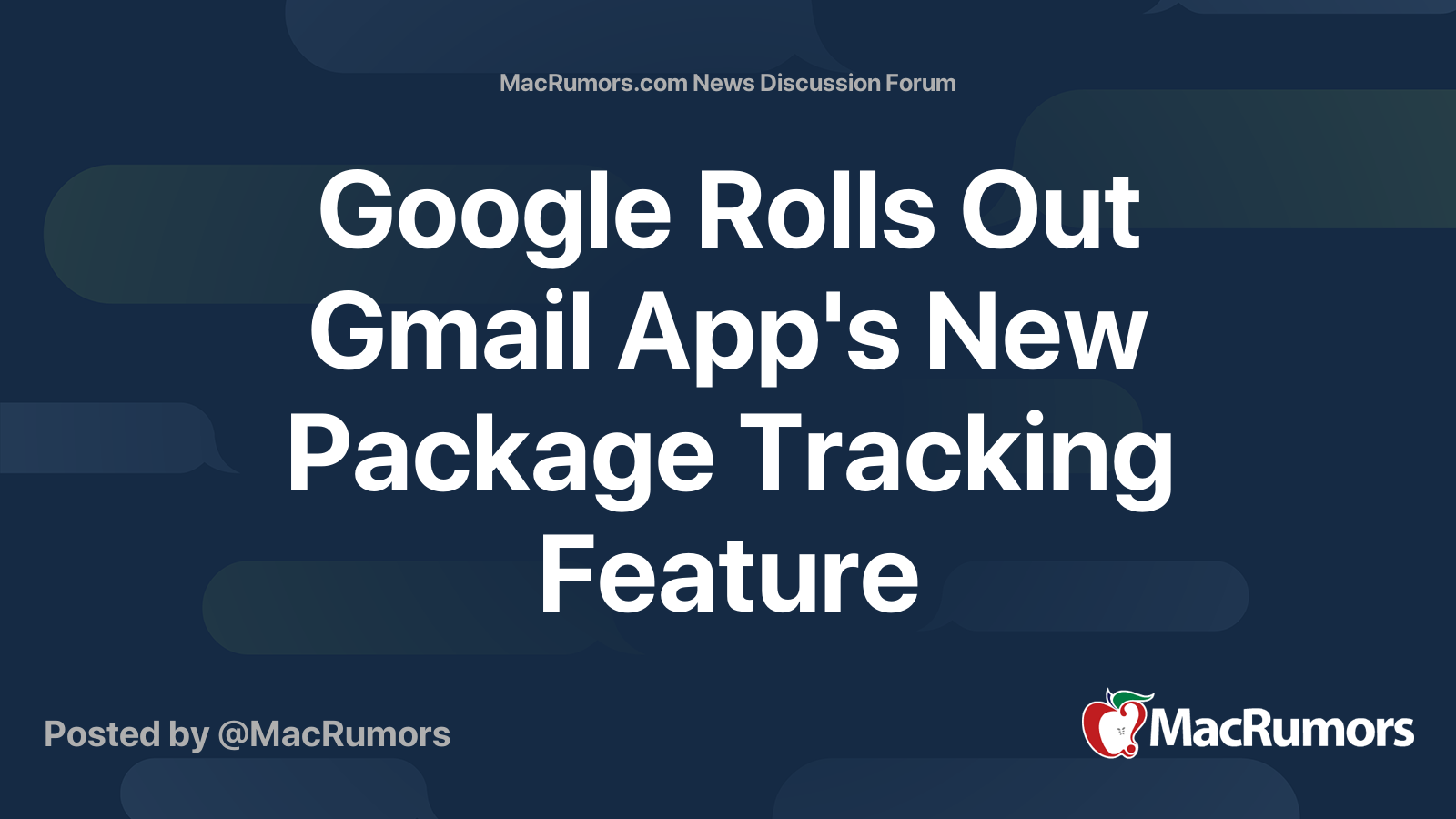 Google Rolls Out Gmail App's New Package Tracking Feature | Page 2 ...