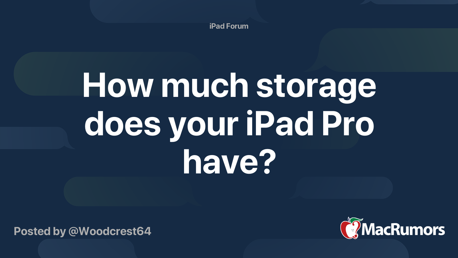 how-much-storage-does-your-ipad-pro-have-macrumors-forums