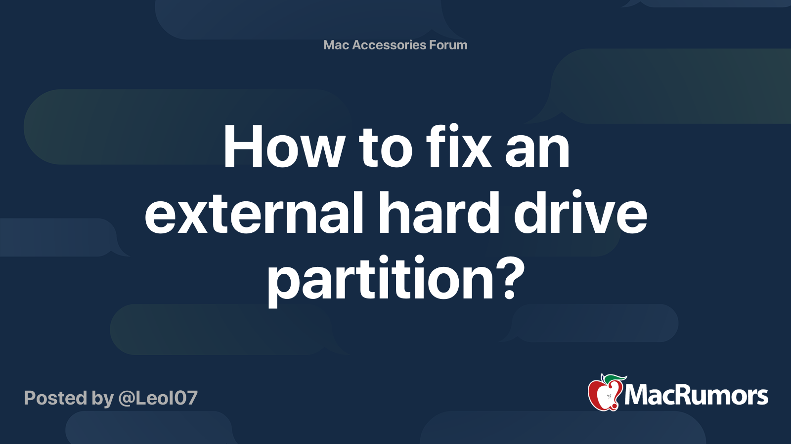 how-to-fix-an-external-hard-drive-partition-macrumors-forums