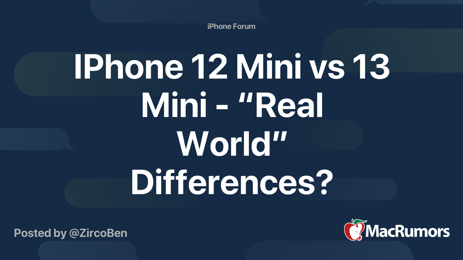 iPhone 13 Mini vs 12 Mini Battery Life Drain Test! 