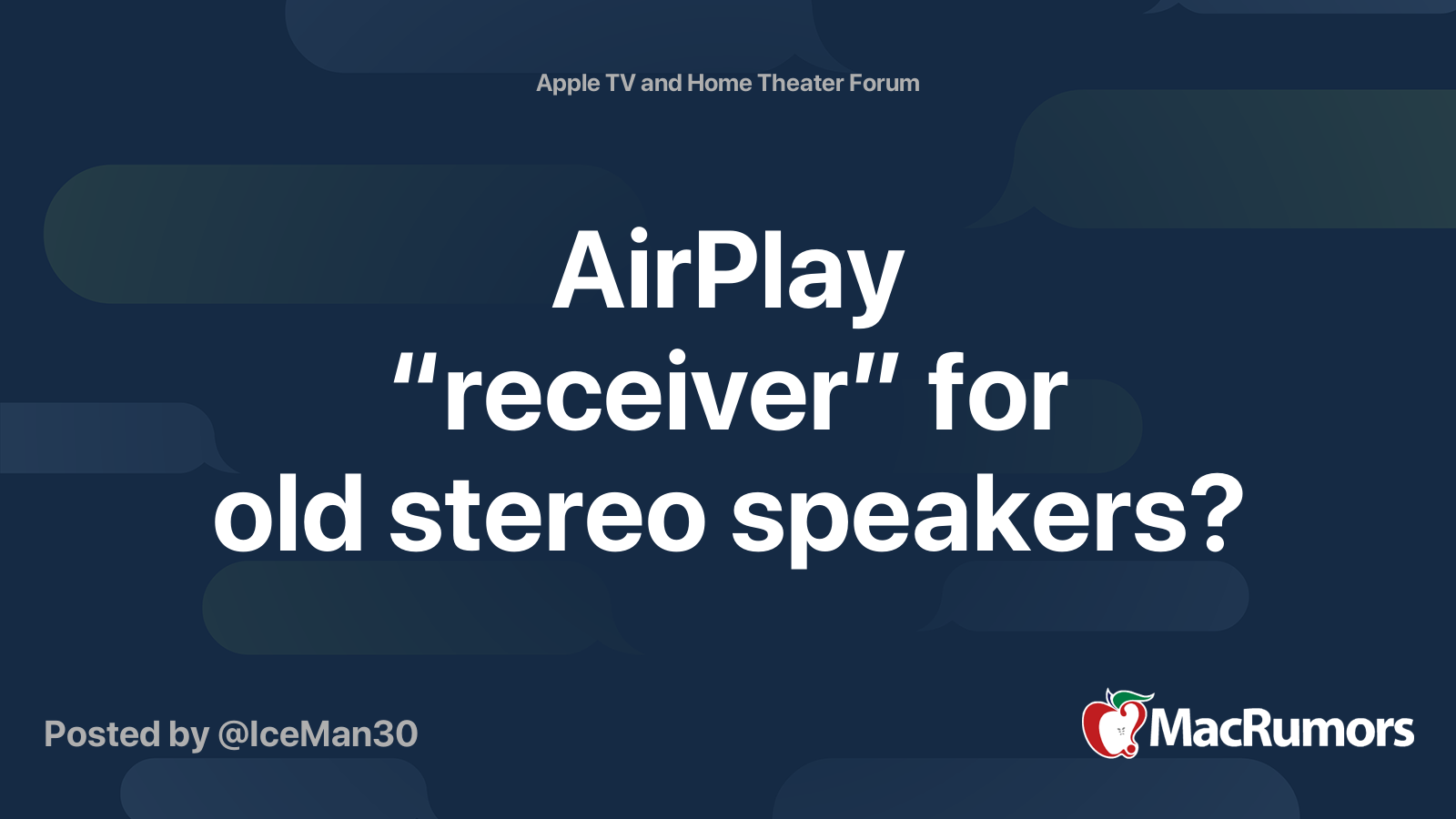 Airplay stereo hot sale